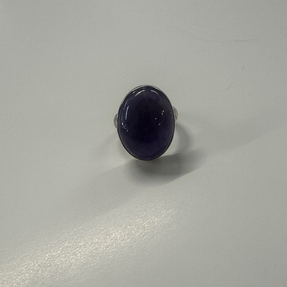 Amethyst Sterling ring